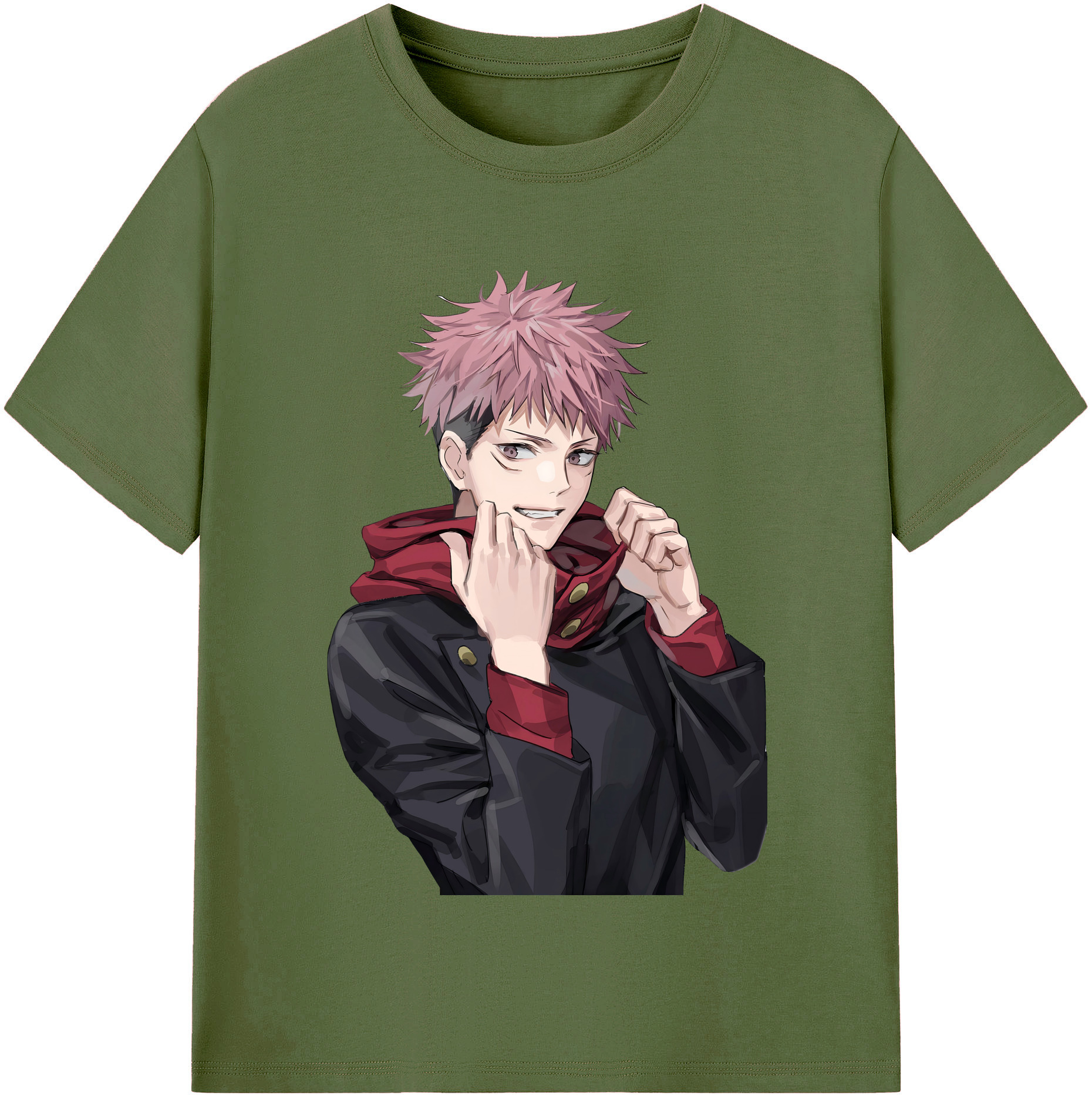 （画像用） 呪術廻戦 Jujutsu Kaisen 綿100％半袖Tシャツ（フロントプリント）